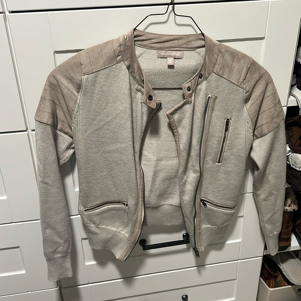 Merino wool cardigan XS Banana Republic